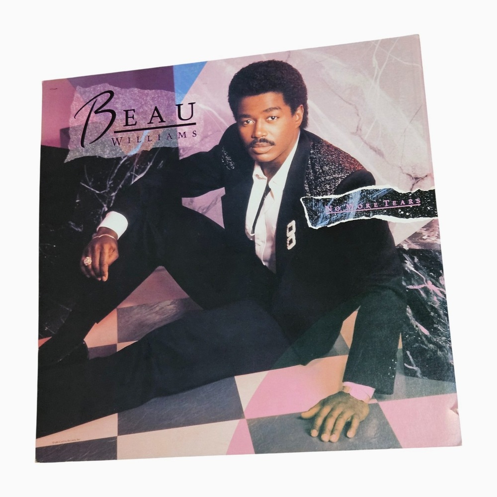Beau Williams No More Tears 12x12 Double Sided Flat Promo Poster 1986 Capitol